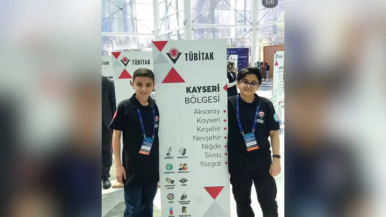 Kayserili öğrencilerin gururlandıran başarısı: Bölgeyi temsil ediyorlar...