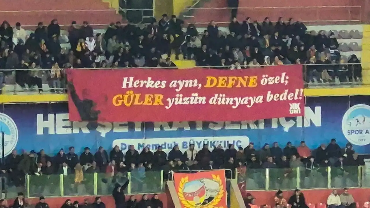 Fenerbahçe maçında Kayserispor'dan minik Defne'ye anlamlı jest!