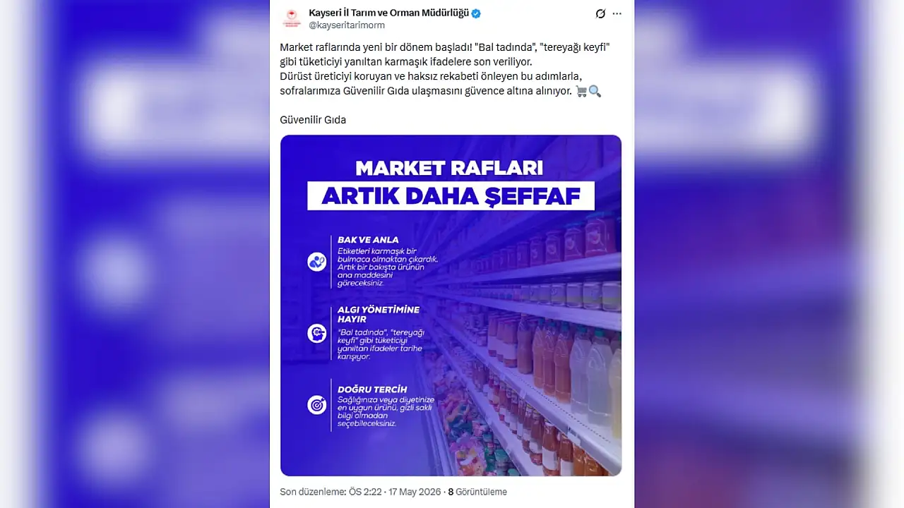 Market raflarında yeni dönem: 'Bak ve Anla' ne demek?