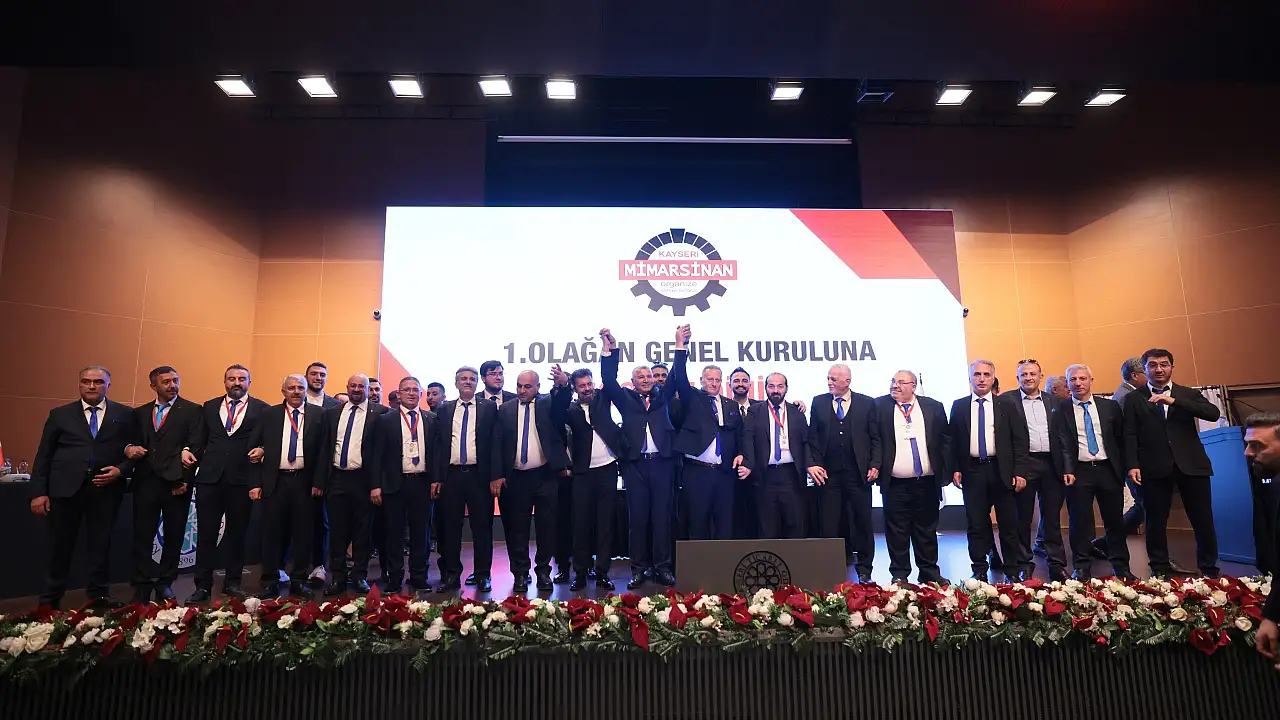 Mimarsinan OSB'nin yeni başkanı belli oldu!