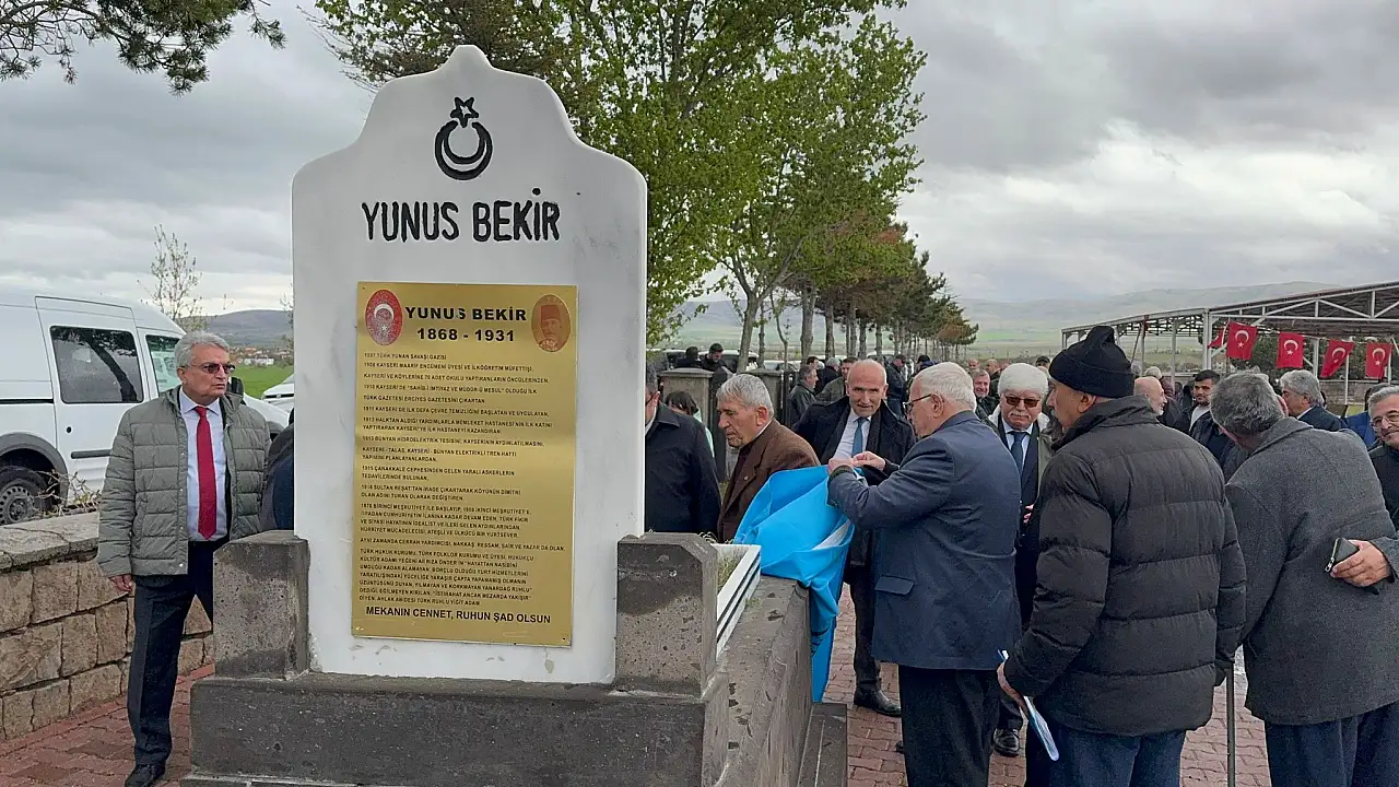 Kayseri'de Gazeteci Yunus Bekir anıldı