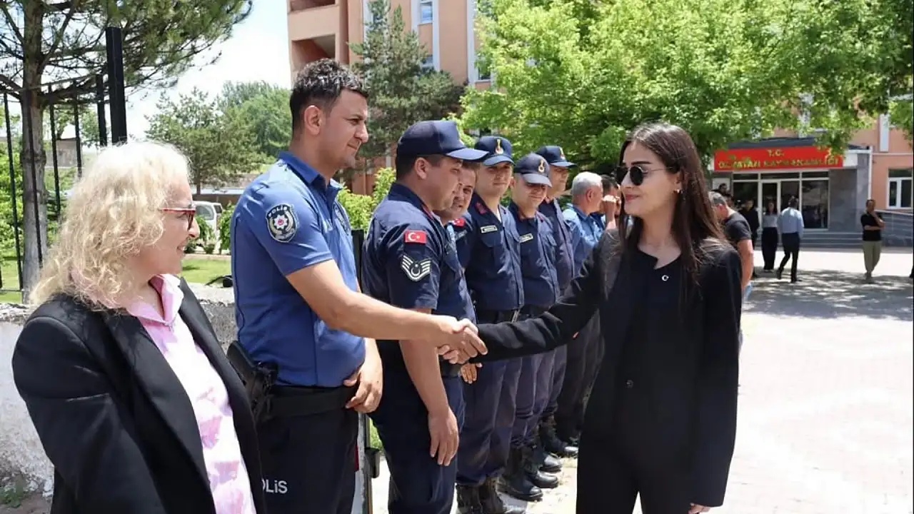 Kaymakam Yıldız Yılmaz, Kayseri'ye veda etti...