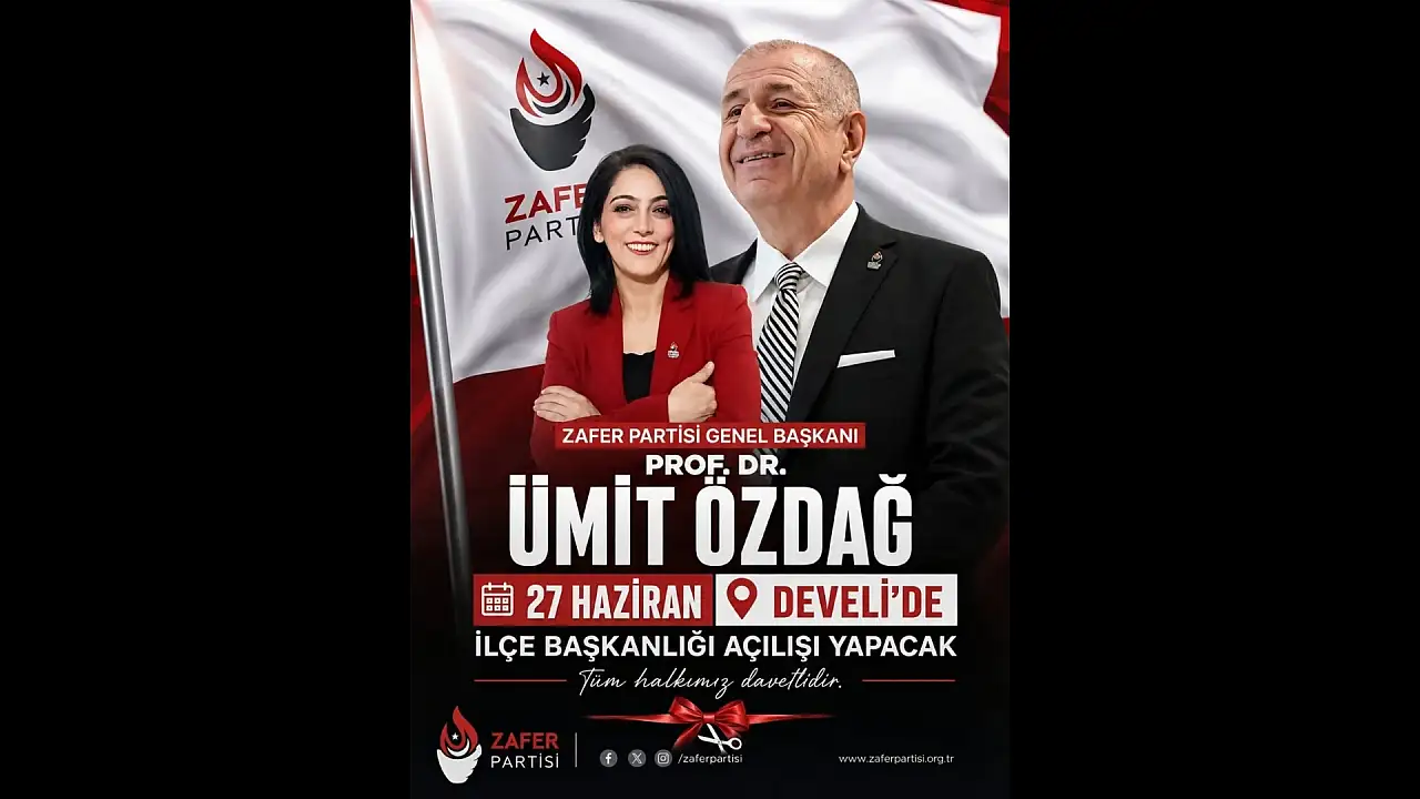 Ümit Özdağ Kayseri'ye geliyor! İlk durak belli oldu