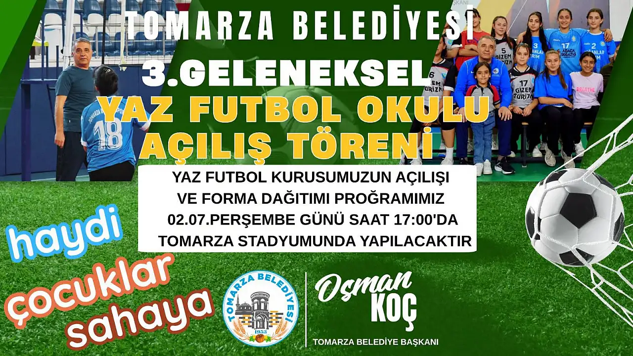 Kayseri'de geleceğin yıldızları sahaya çıkıyor! Büyük açılış için geri sayım başladı