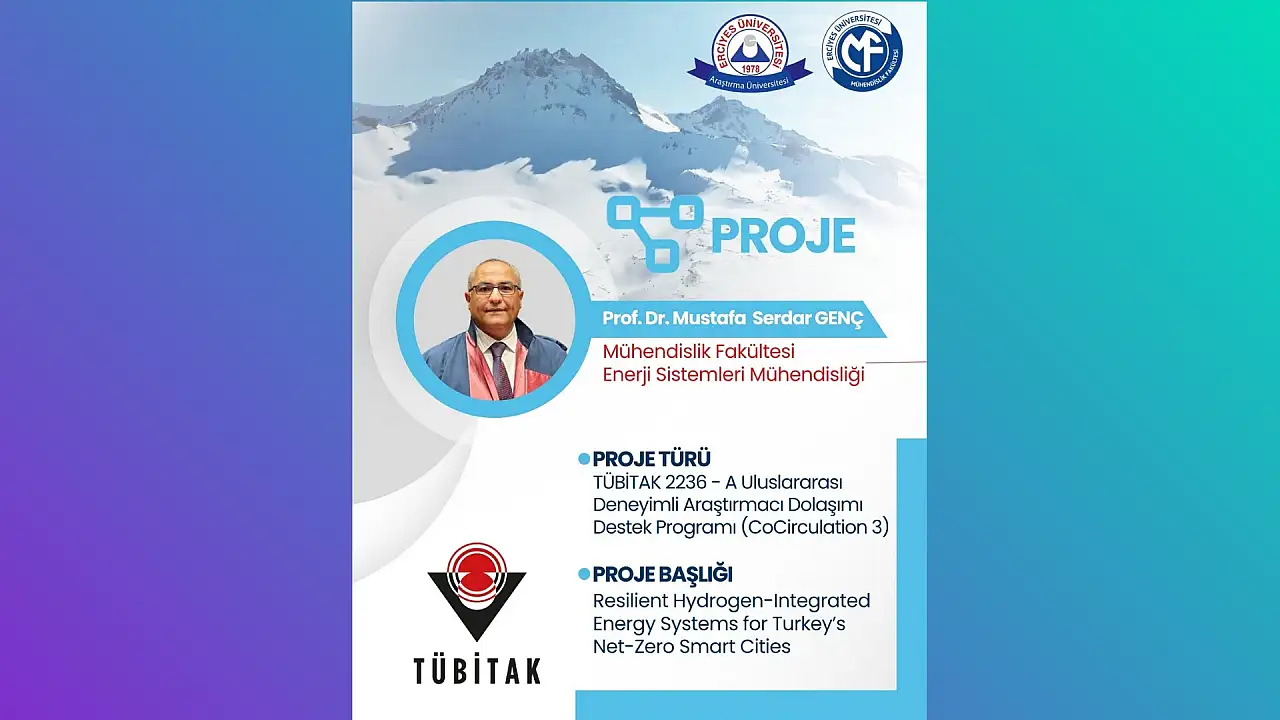 ERÜ'den uluslararası başarı! TÜBİTAK'ın prestijli programına kabul edildi