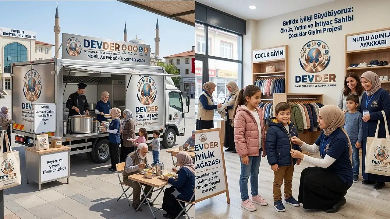 Develi'de yardım anlayışı değişiyor! DEVDER peş peşe 4 projeyi duyurdu