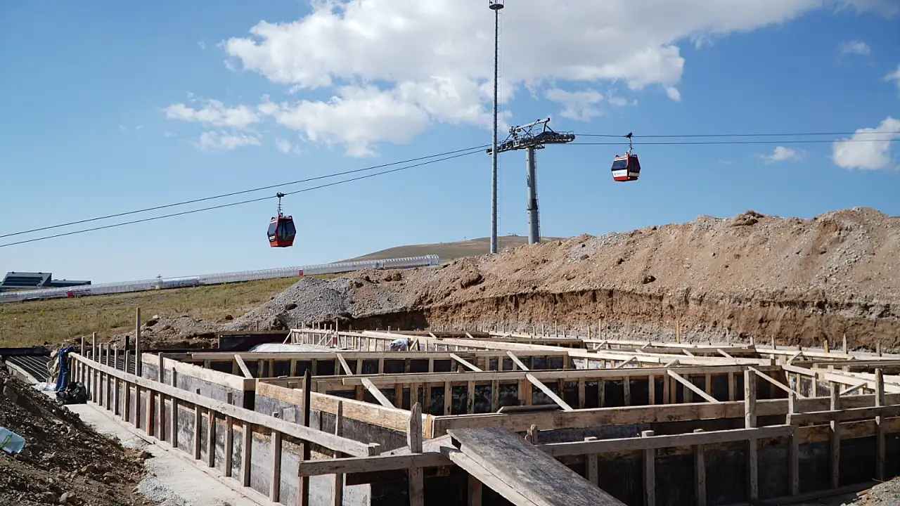 Tamamlandığında Türkiye'nin en uzunu olacak: Erciyes'te çalışmalar başladı!