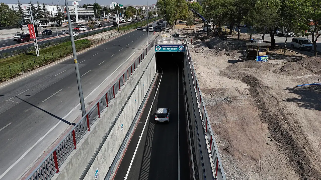 Kayseri trafiğine nefes aldıracak proje tamamlandı!