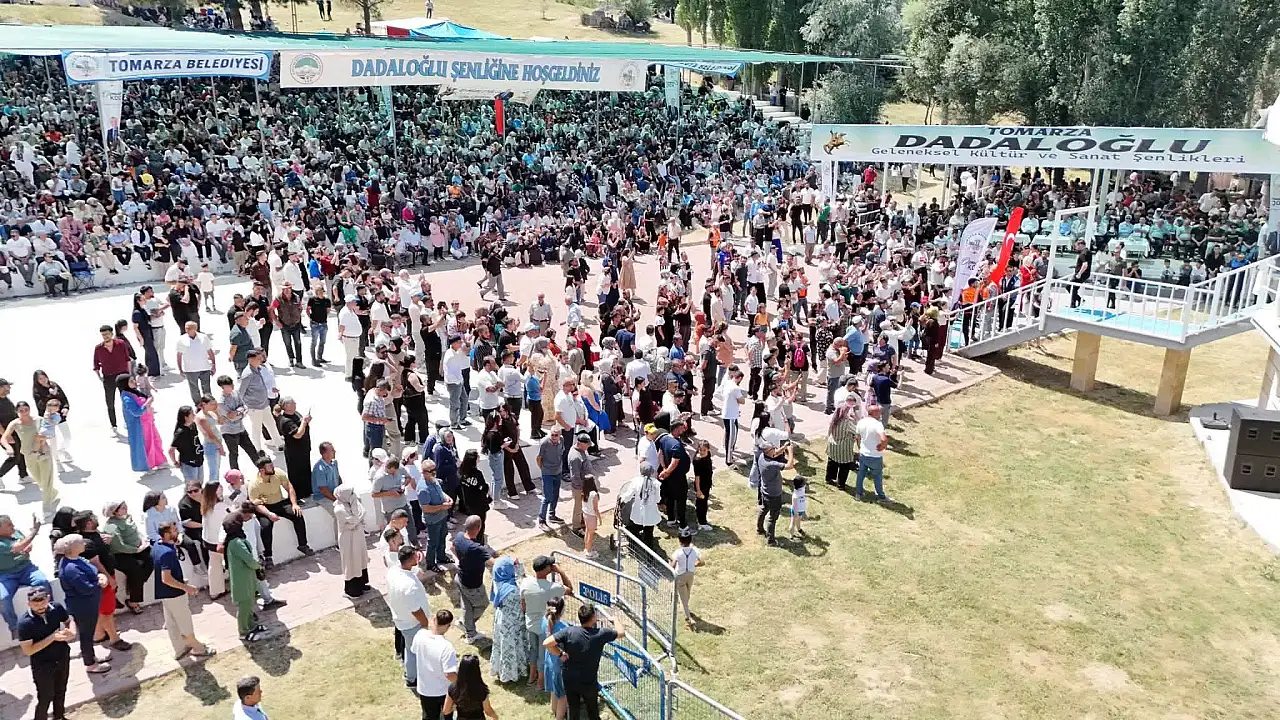 Dadaloğlu Şenlikleri'ne binlerce kişi geldi! Başkan Koç kürsüden bakın neye tepki gösterdi