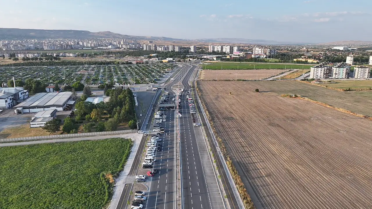 Kayseri'de ulaşımı değiştirecek yol açıldı! Mesafe 6,5 kilometre kısalacak