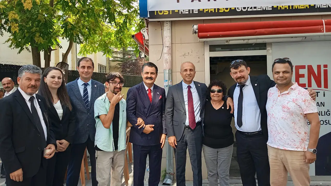 Kayseri siyasetinde dikkat çeken açılış! YENİ Parti sahaya indi