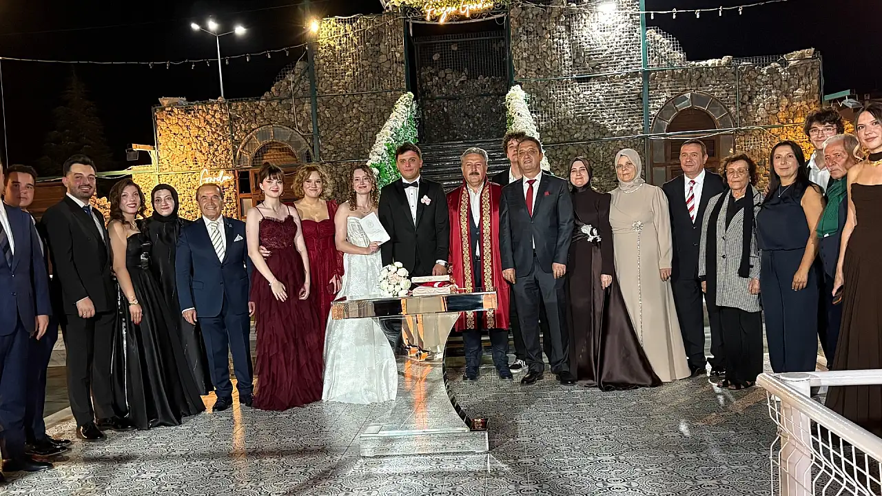 Kayseri'de görkemli düğün! Basın camiası bu nikahta buluştu