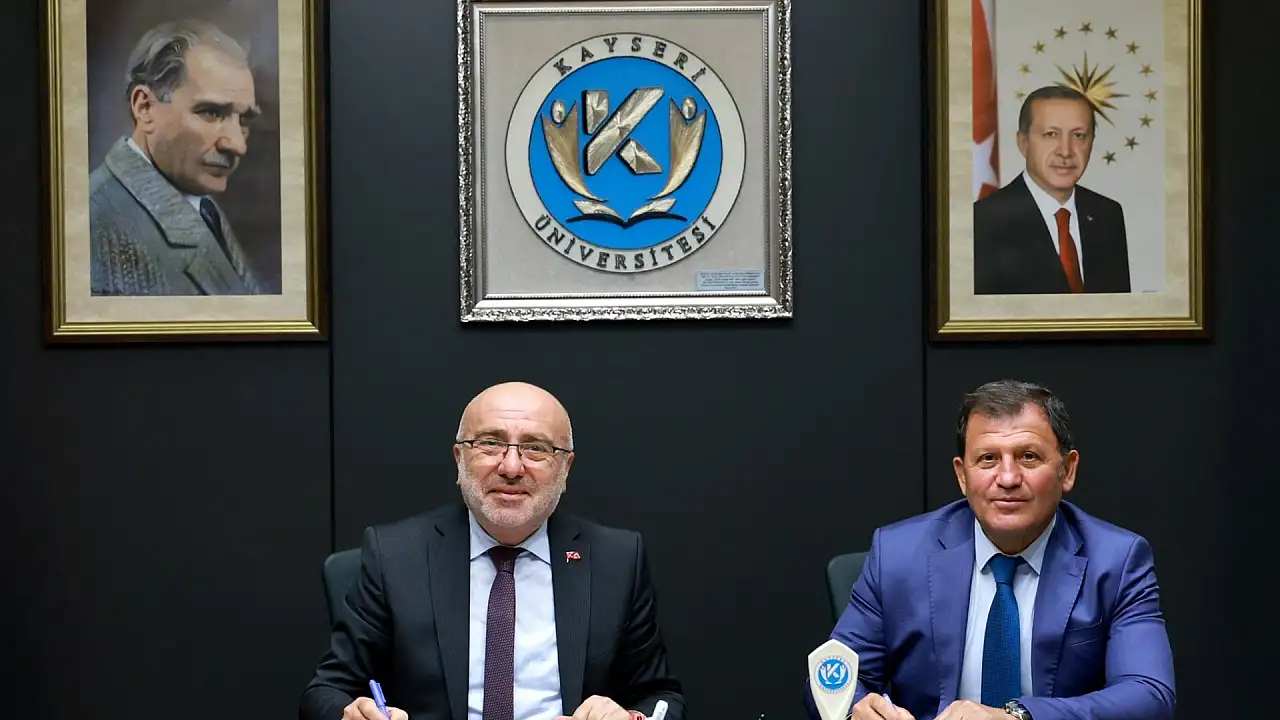 Kayseri'de üniversite öğrencileri için imzalar atıldı! Kampüste artık bu da olacak