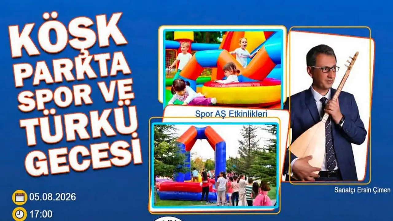 Spor, eğlence ve türkü bir arada olacak: Kayseri unutulmaz bir geceye hazırlanıyor
