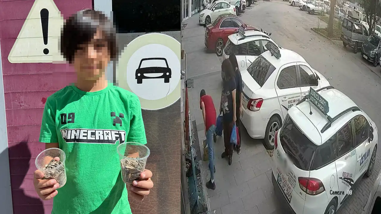 Kayseri'de pes dedirten olay! 9 yaşındaki çekirdek satan çocuğun parasını alıp gittiler