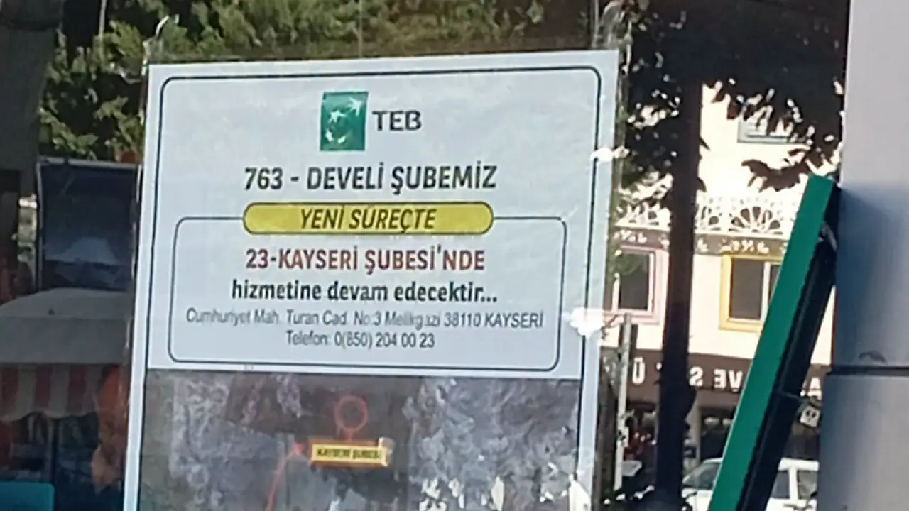 Develi'de yaprak dökümü sürüyor! Bir kurum daha ilçeden gidiyor