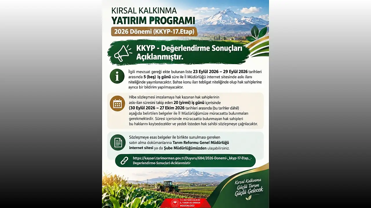 Kayseri'de hibe listesi açıklandı! İsmi olanlar dikkat: Yapmayan hakkını kaybedecek