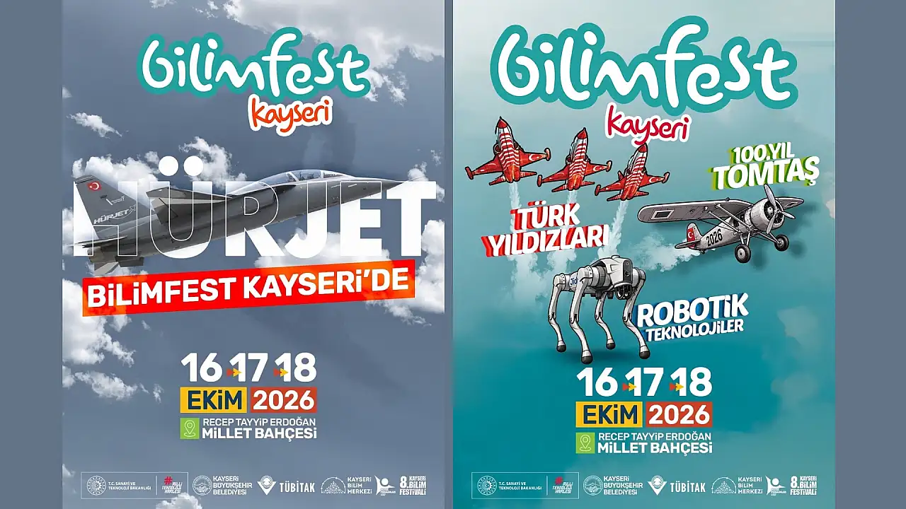 Kayseri semalarında büyük buluşma! HÜRJET geliyor!