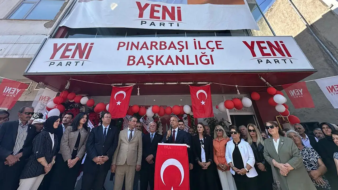 Kayseri'de YENİ Parti'den dikkat çeken açılış: Aşkın Genç mesajı verdi