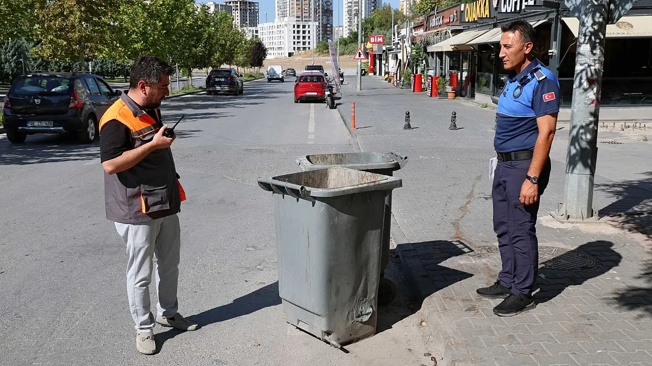 Talas Belediyesi harekete geçti: Çöp kovaları sokakta bırakılmayacak