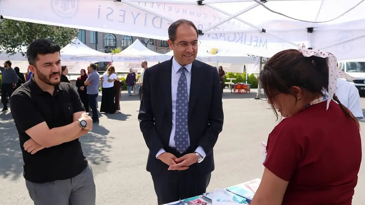 Kayseri Millet Bahçesi'nde sağlık taraması: Riskli bulunanlar yönlendirildi