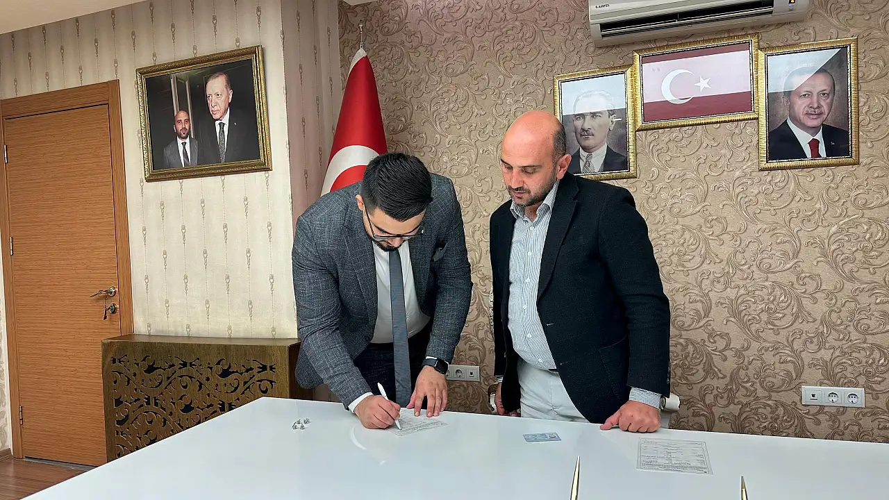 Genç girişimciler AK Parti'ye katıldı