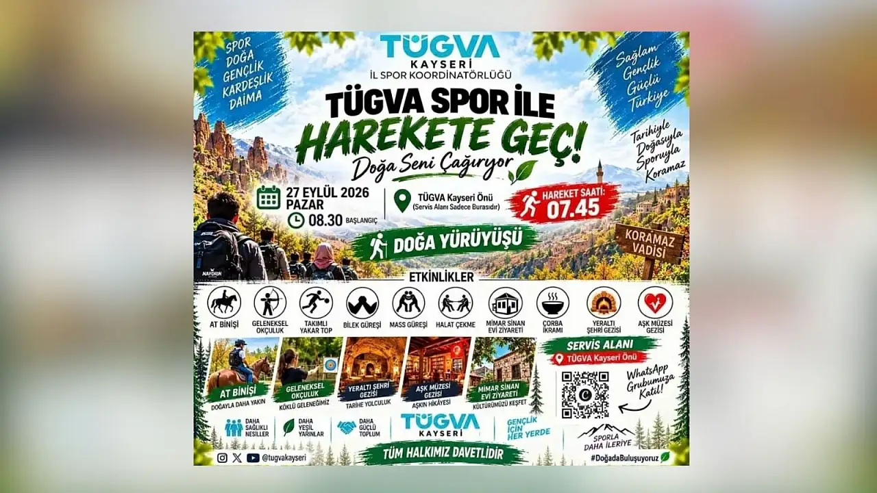 Kayseri'de pazar günü dolu dolu geçecek: Okçuluk, at binişi, müze gezileri...