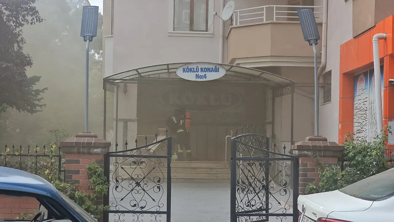 Son Dakika: Kayseri'de korku dolu dakikalar! 9 katlı bina boşaltıldı
