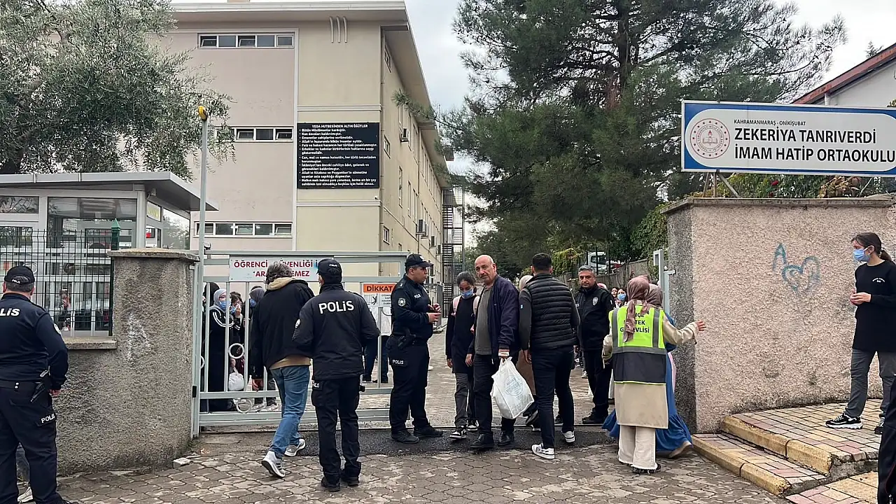 İnşaat çalışması sırasında çıkan gazdan etkilenen öğrenciler hastaneye kaldırıldı!