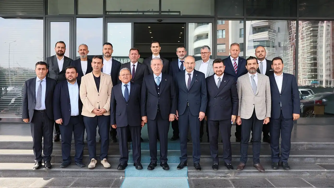 Kayseri protokolünden KTO Başkanı Gülsoy'a ziyaret!
