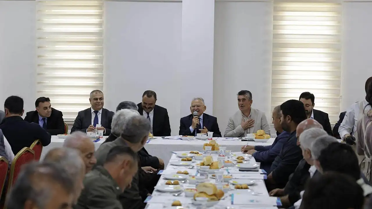 Büyükkılıç'tan Sarıoğlan'da birlik ve beraberlik mesajı!