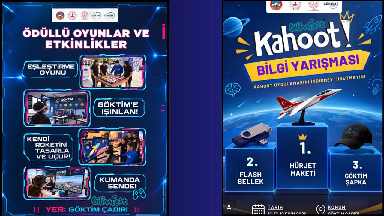 BİLİMFEST Kayseri'de bugün son gün! GÖKTİM çadırında neler oluyor?