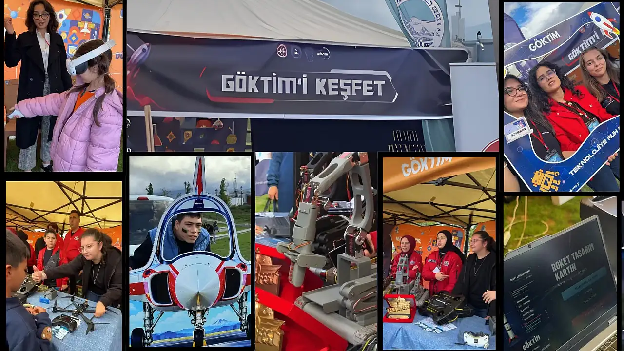 BİLİMFEST Kayseri'de bugün son gün! GÖKTİM çadırında neler oluyor?