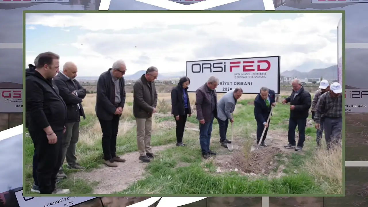 Kayseri'ye Cumhuriyet Ormanı kuruluyor!