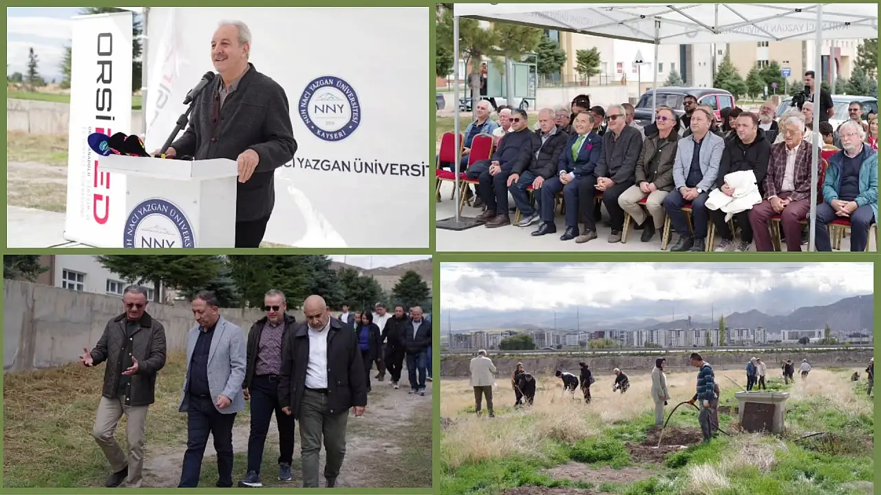 Kayseri'ye Cumhuriyet Ormanı kuruluyor!