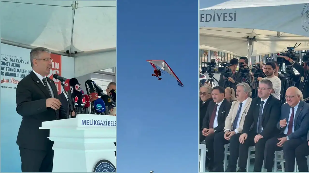 Çopuroğlu: 'Türkiye'deki 3 tane olan havacılık lisemizin biri Kayseri'de'