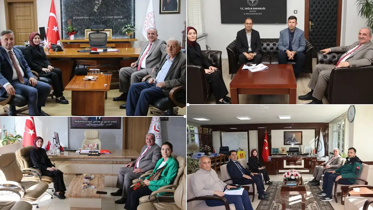 Başkan Güleser ve Kaymakam Sağıroğlugil'den peş peşe ziyaretler!