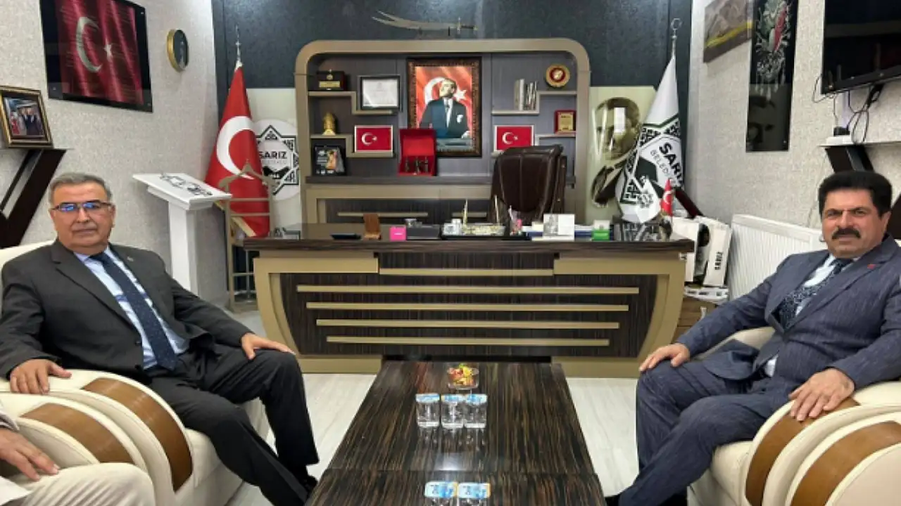 Görev yeri değişen İlçe Milli Eğitim Müdürü'nden veda ziyareti!