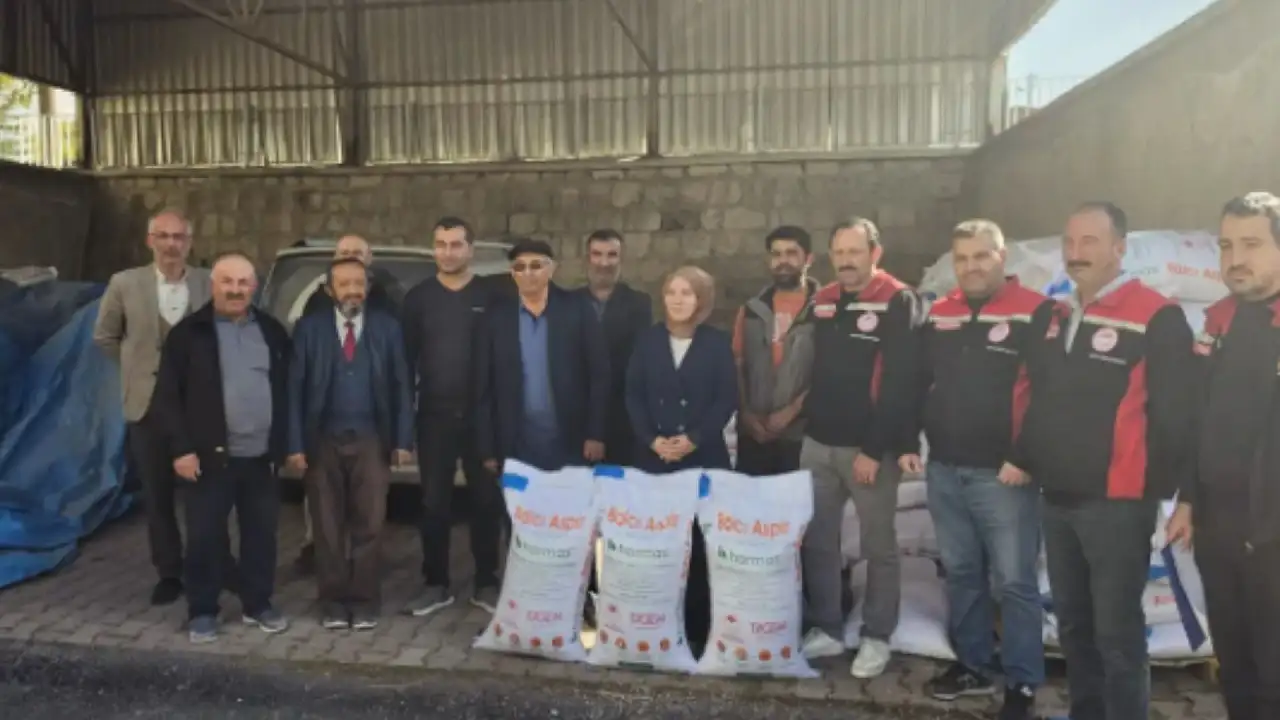 Felahiye'de tarıma can suyu! Aspir tohumu desteği başladı