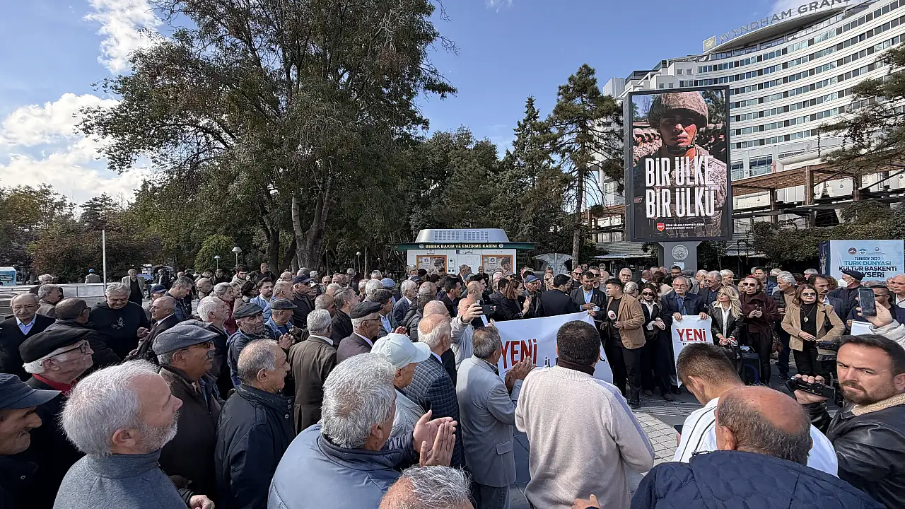 Kayseri'de Halk TV'ye kayyım kararına tepki! 'Özgür basın sansüre boyun eğmez'