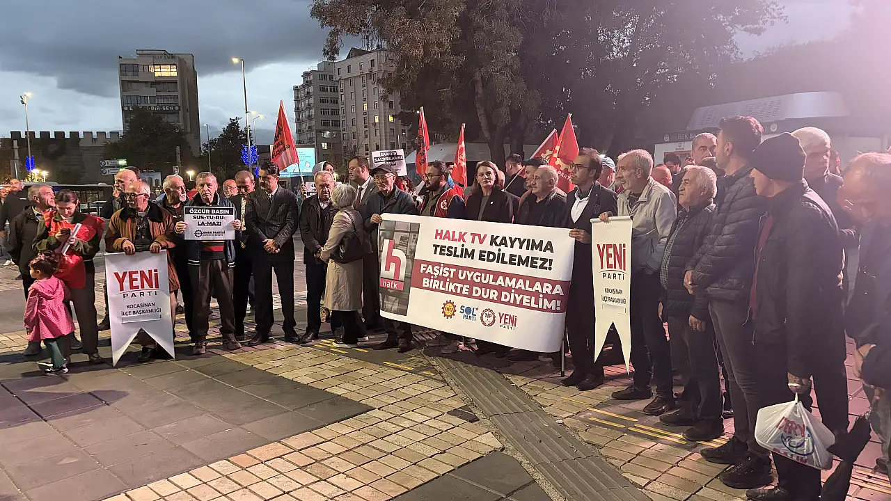 Kayseri'de Halk TV'ye kayyım atanmasına karşı tepkiler büyüyor! Bir basın açıklaması daha