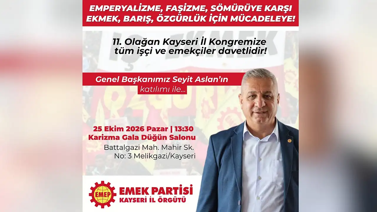 Kayseri'de siyaseti hareketlendirecek buluşma! Genel başkan geliyor!