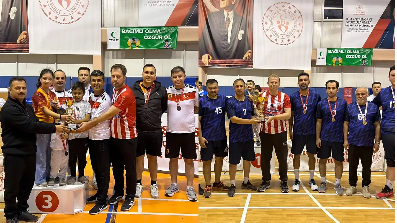 Kayseri'de Cumhuriyet Kupası'nın şampiyonları belli oldu