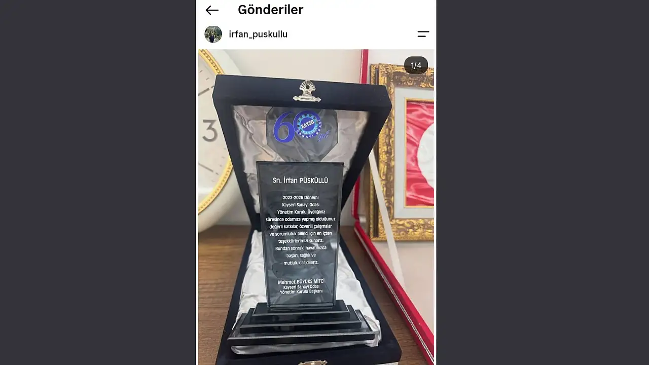 İncesu OSB'nin başkanı değişti: Yeni başkan merakla bekleniyor!