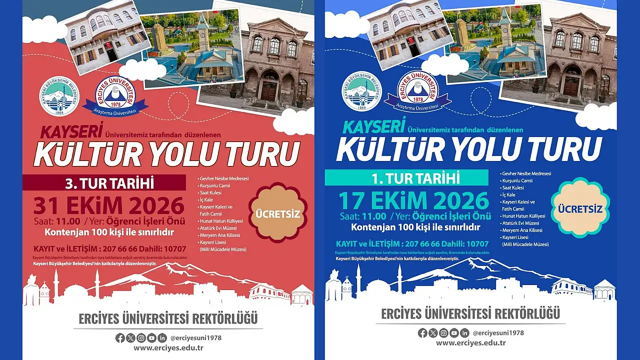 Kayseri'de ücretsiz gezi fırsatı! Üstelik sürprizler bununla bitmiyor!