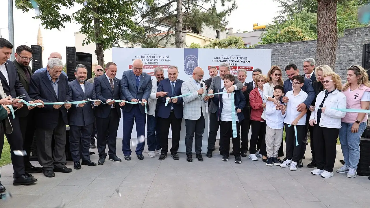 Kayseri'de yeni sosyal yaşam merkezi hizmete açıldı
