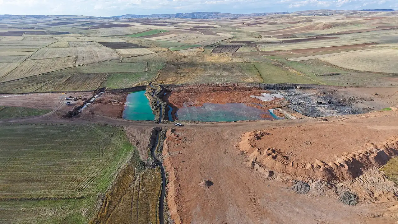 Kayseri'nin o ilçesine dev gölet! Ne kadar su depolanacağı belli oldu
