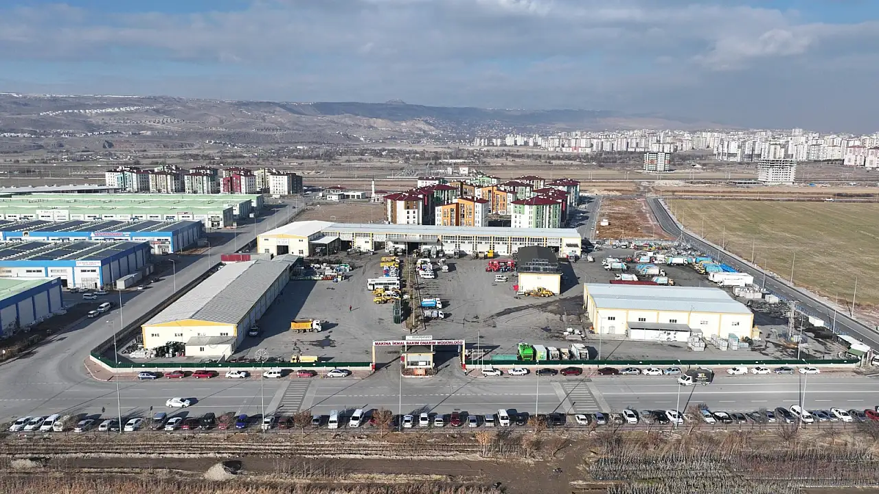Kocasinan belediyesi'nin makina ikmal merkezi, ekonomiye güç katıyor