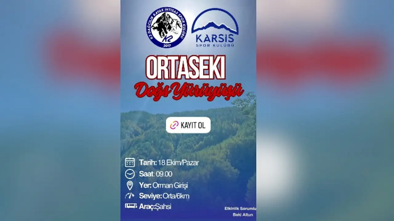 Kayseri'de hafta sonu rotası belli oldu