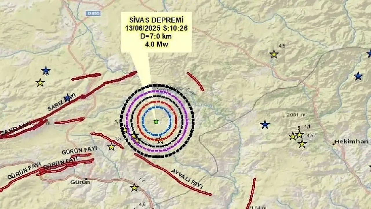 Adnan Evsen'den Gürün Depremi yorumu: 'Tanımsız fayda meydana geldi'